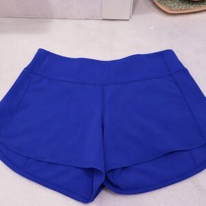 lululemon athletica Royal Blue Athletic Shorts